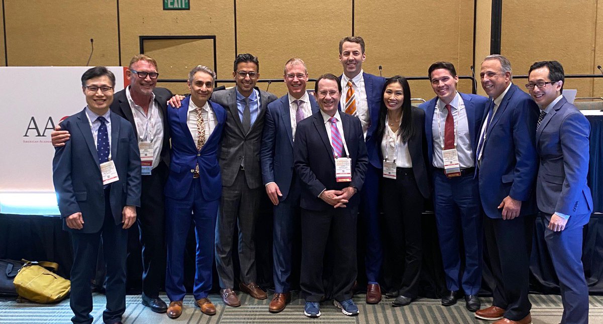 Dr. Emilie Cheung and colleagues at AAOS joining together on the instructional course lecture on Shoulder PJI. #aaos2024 #stanfordortho #faculty #leadership