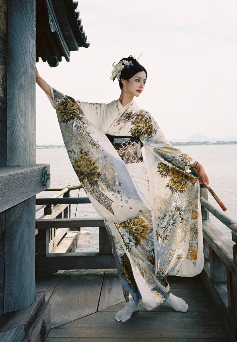 Cc6Lin's tweet image. このような文化がますます好きになった。

#着物#日本です