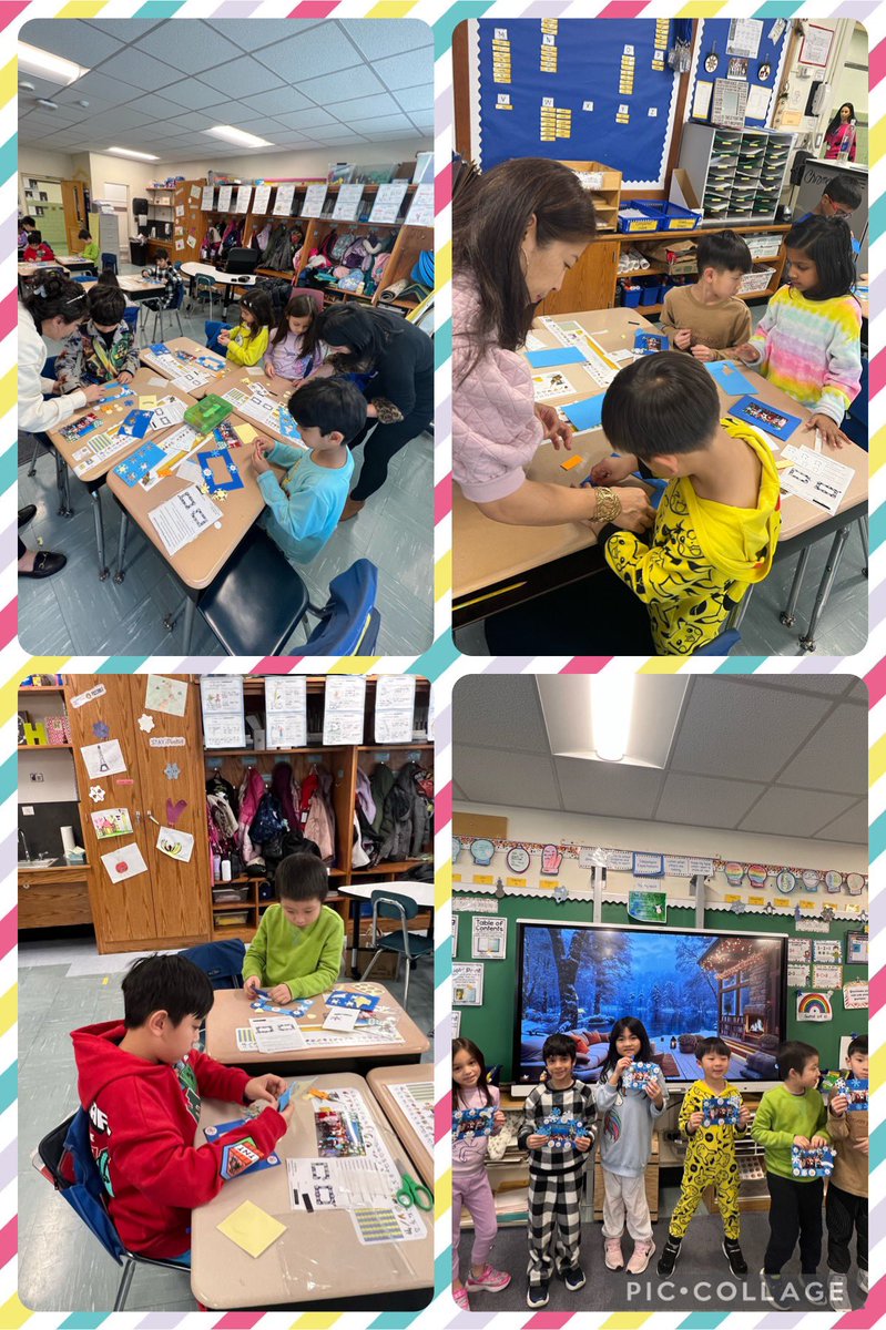 Our winter craft was picture perfect! Thank you to the parents that helped make this possible! ❄️ <a href="/A_RiveraNY/">Dr. Alejandro Rivera</a>