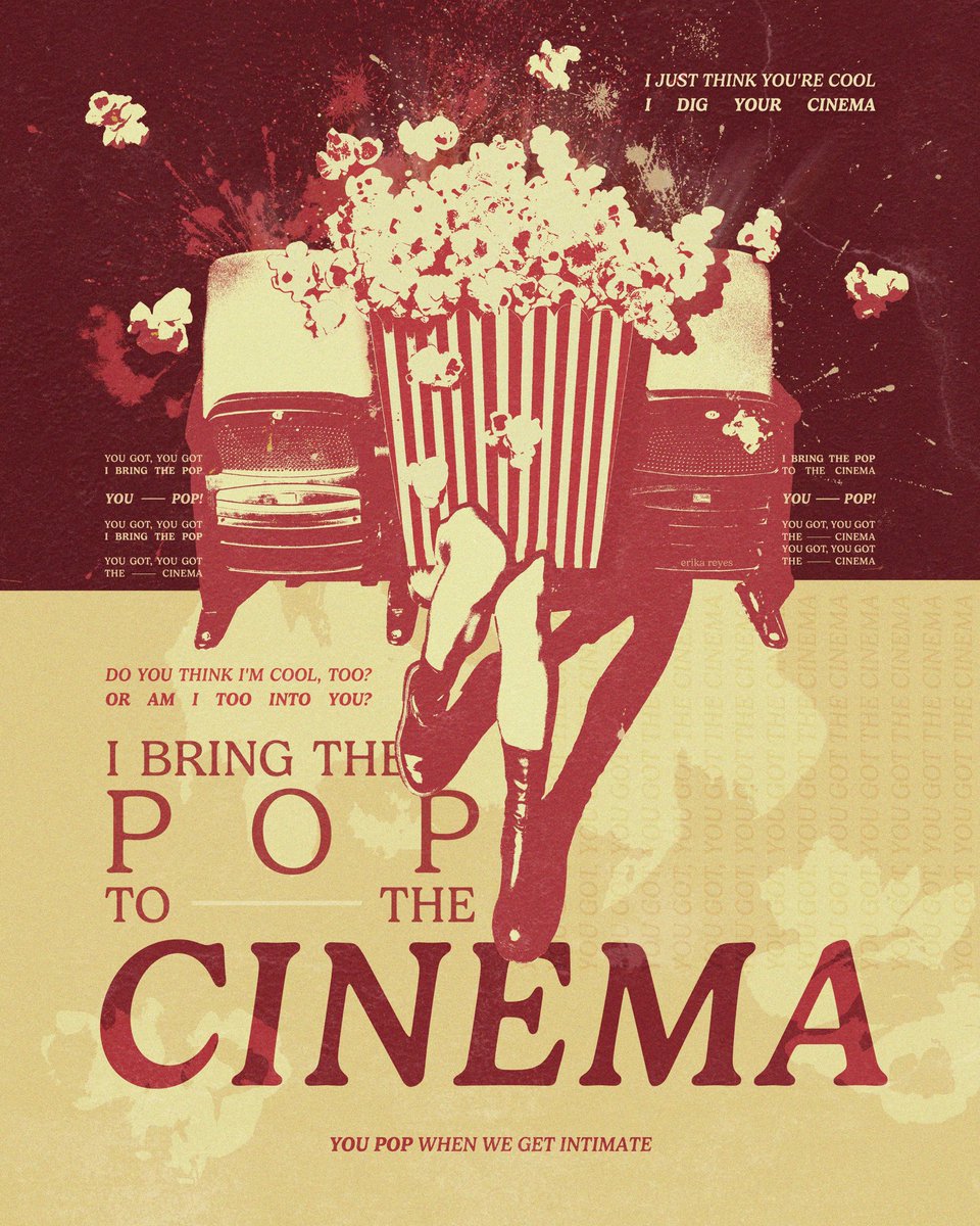 cypherika's tweet photo. i bring the pop .𖥔 ݁˖ִ ࣪ ⊹˚

cinema - harry styles 
poster design by me😽 https://t.co/Gf5PAuaH3k