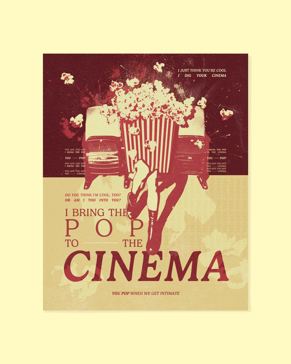 cypherika's tweet photo. i bring the pop .𖥔 ݁˖ִ ࣪ ⊹˚

cinema - harry styles 
poster design by me😽 https://t.co/Gf5PAuaH3k