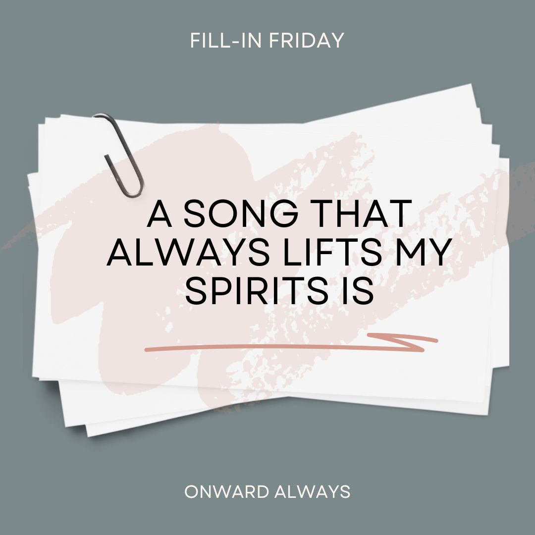 onwardalways7's tweet photo. ๐ FILL-IN FRIDAY!! ๐ #Music has the power to uplift our souls and brighten our days.
Share your musical inspiration in the comments below, and let's create a #playlist of #positivity together. Your song might be the melody someone needs to turn their day around! #FillInFriday https://t.co/0iygbMxvwX