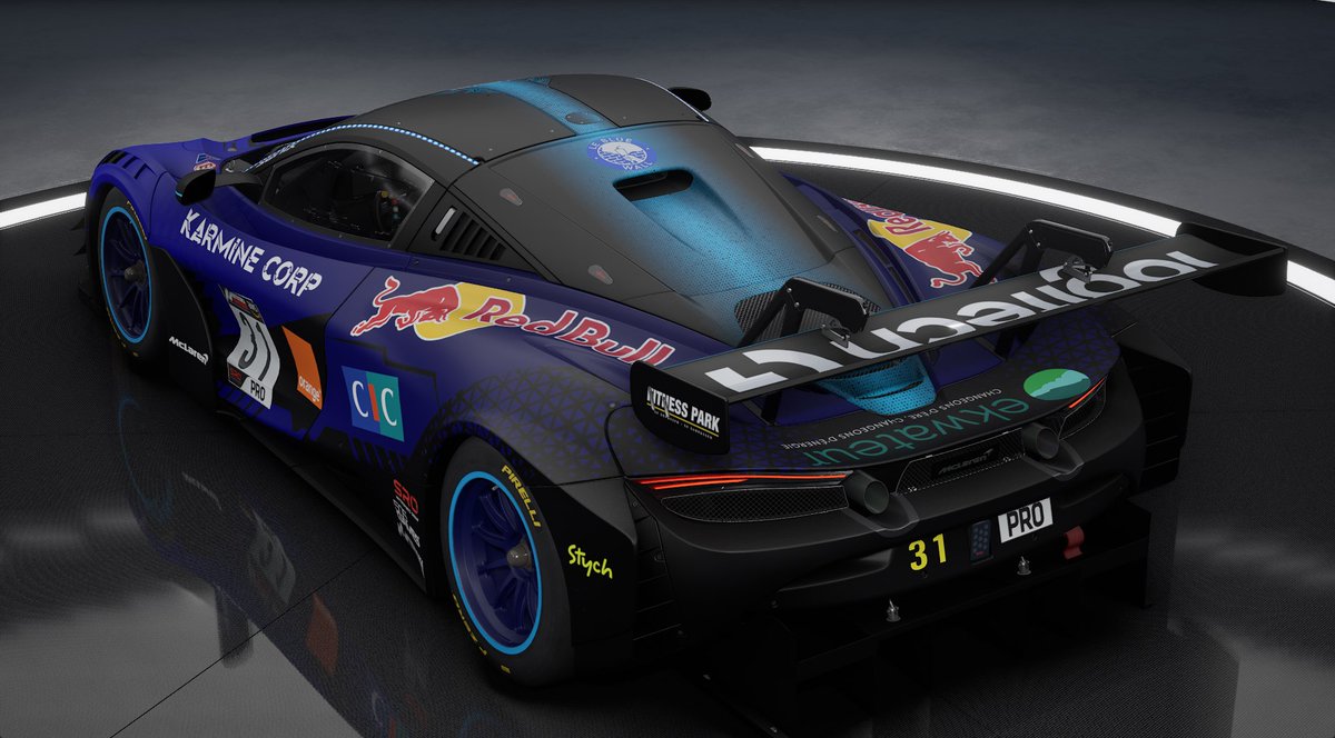 StormKunn's tweet photo. Ça fait un moment que je n'ai pas fait de livrée donc voici la Mclaren 720s GT3 Evo #KCORP édition. 

Ce n'est pas parfait, je reste un débutant malgré tout. 

@KarmineCorp @LeBlueWall @Bleu2Taff https://t.co/keHqKUuKty