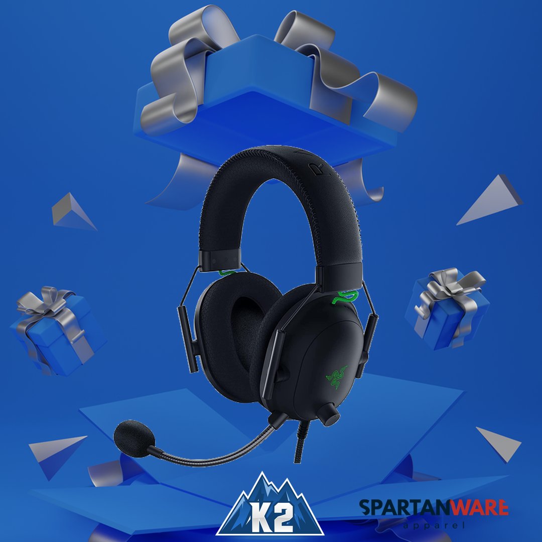🎉 GIVEAWAY TIME! 🎉

We are giving away a pair of Razer BlackShark V2🎁

For your chance to win: 
1️⃣ Follow us on twitter (<a href="/K2eSportsCOD/">K2 eSports</a>) 
2️⃣ Retweet this tweet 
3️⃣ Tag 2 gamers in the retweet

The winner will be randomly selected on the 1st of March. Good luck!🍀 
#TeamK2