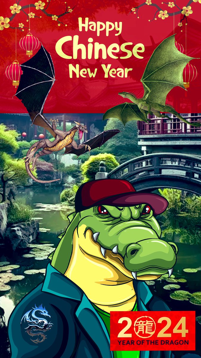 CryptoCrocWorld's tweet image. The Year of the Dragon ! 🧧🐊🐲 #cryptocrocs are the dragons of the jungle 🤫 we party hard! 💥💥💥
Get yours on linktr.ee/cryptocrocswor… 

#nft #nftcommunity #nftcollectors #newnftcollection #cryptocrocsworld 
#nftmarketplace #chinesenewyear