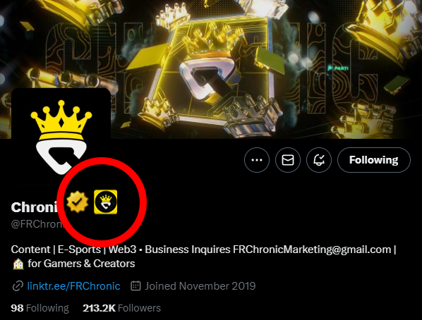 FRChronic's tweet photo. First 2,500 people to interact get verified with Chronic 😱😳 https://t.co/7ZrsQ7C4TI
