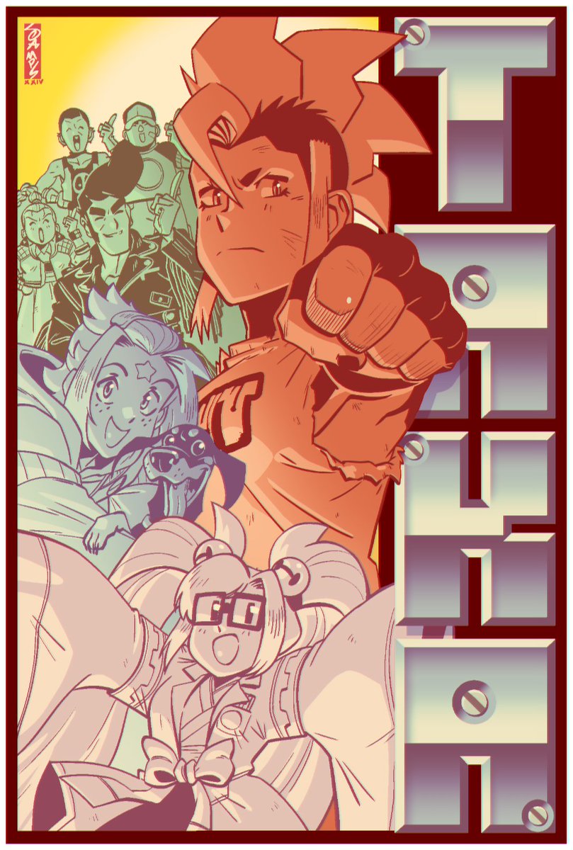 A little Taka poster for fun. TAKA graphic novel out March 19th, 2024!