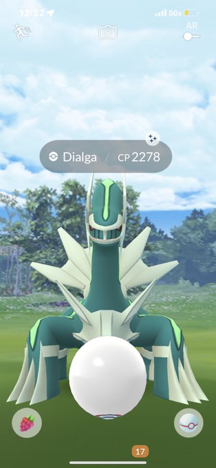 Look at my son! Shiny Dialga https://t.co/y4Su7KqL4A