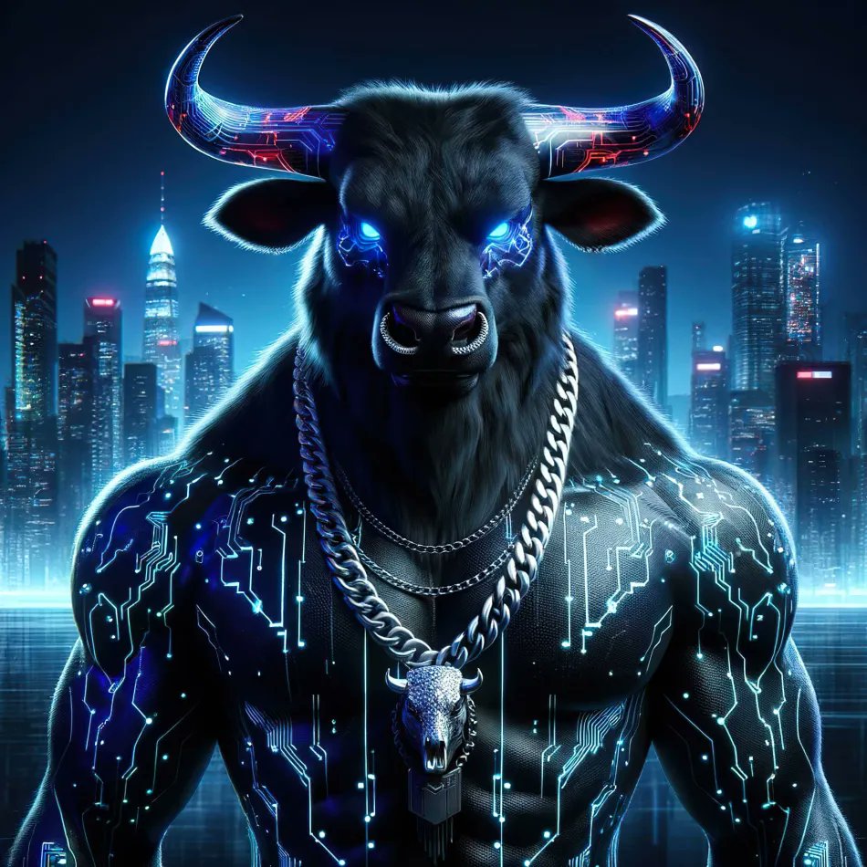 You CANNOT be into #NFTs &amp; not find this MF bad ass.... sorry, but not possible...😅

OOOOOOOOOF.... follow <a href="/IcedOutBulls/">Iced Out Bulls</a> for up to date info. Coming to $SOL soon! 👀

#SolanaNFTs #SOLNFT #SOL $ICEDOUT