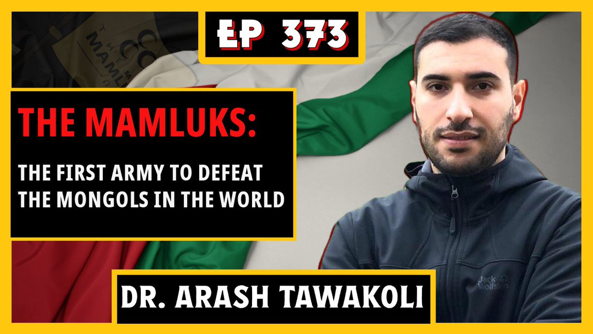 Prof. Arash Tawakoli joins us tomorrow at 2PM(EST)/7PM(UK) to talk about the Mamluks, their history and why they should inspire us today. youtube.com/live/p3FN4xU-z…