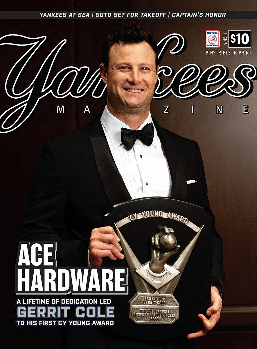 YanksMagazine's tweet photo. 🌴⚾️Spring has sprung! Pitchers and catchers are back in action, the rest of the team is on its way, and the first @Yankees Magazine of ’24 is coming soon to a mailbox near you.

📪📖Not a subscriber? What are you waiting for? Visit https://t.co/8IOnKOYHWE or call (800) GO-YANKS. https://t.co/lELAVeTwXD