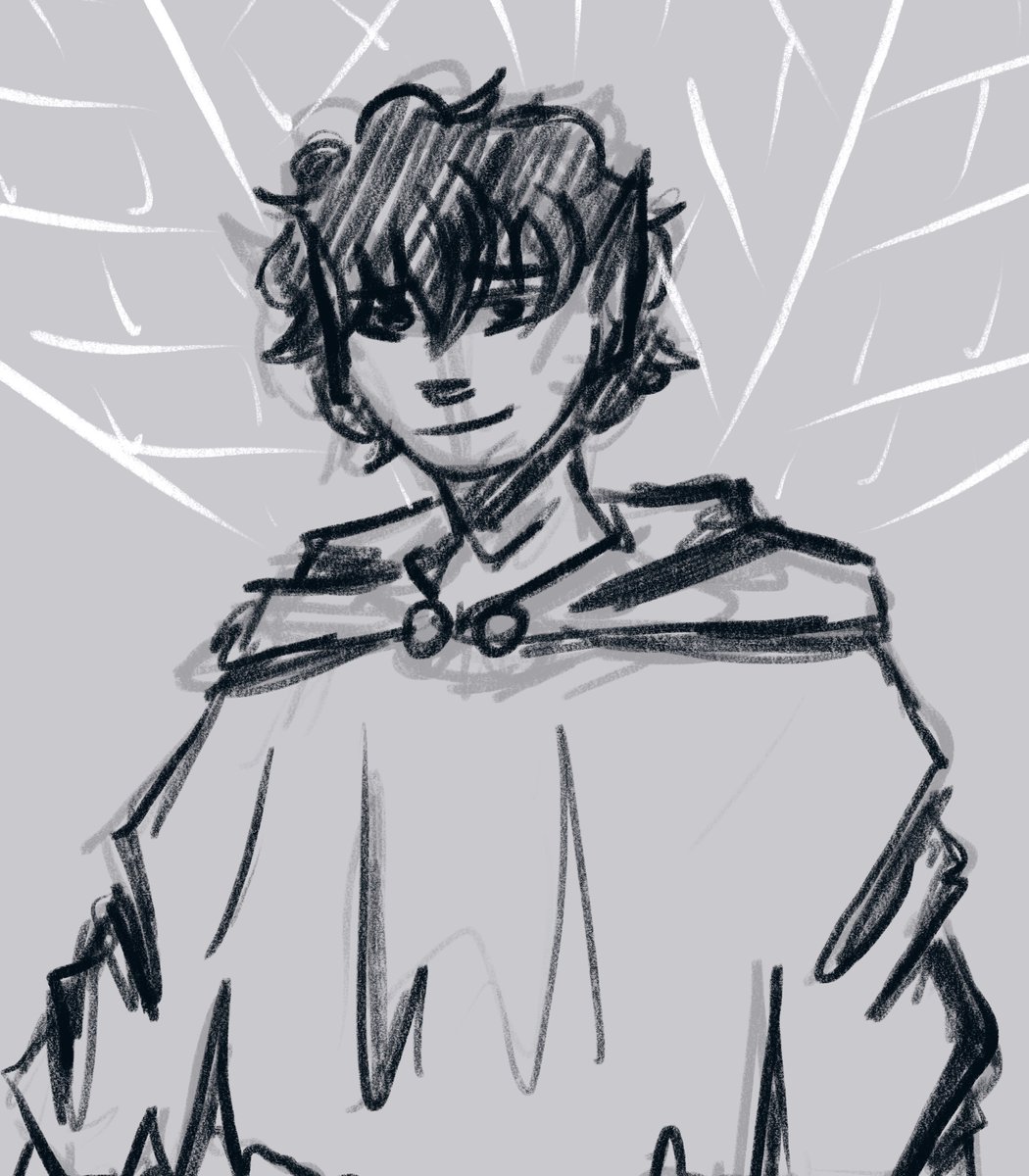 b34n5_'s tweet photo. day 863 of drawing @highkeyhateme every day until he completes the moot (or until I die idk)
but a little #faerivals oli doodle with some brush I forgot I had 

#highkeyhatemeart https://t.co/CD7ZuXxMSS
