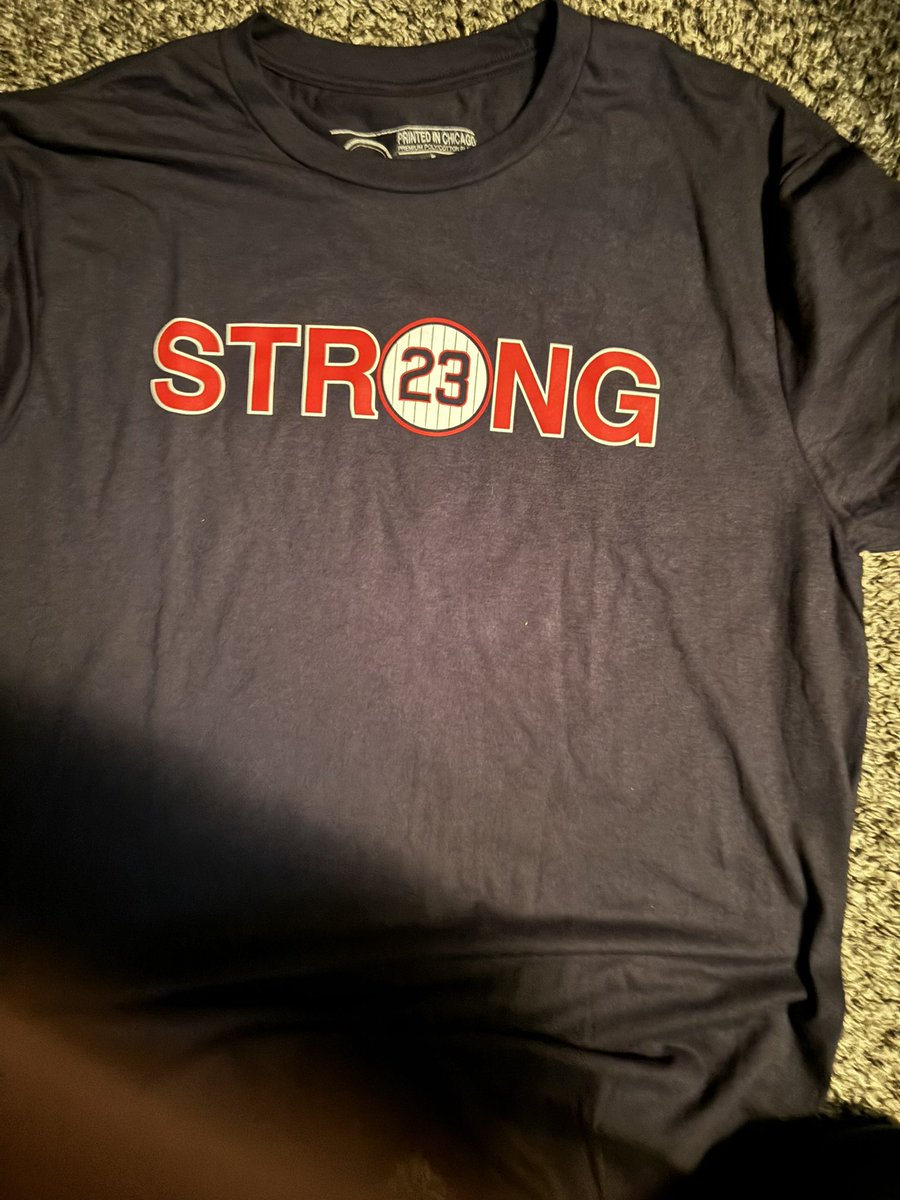 Proud to add this new @obvious_shirts to my collection.  We are #RynoStrong You got this Ryno!