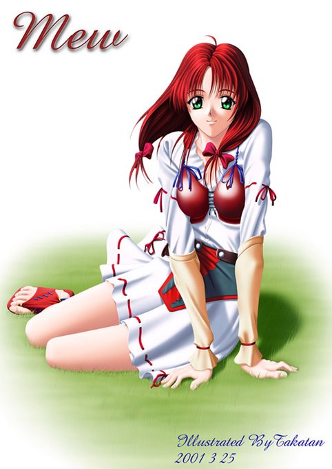 今日の一枚。
ワーズワースのミューですね～。
23年前のCGでワーズワースのキャラのCGとしてはまだ3枚目。
今見ると色彩が鮮やか過ぎるかなと思う。
数年前に作った18禁同人漫画「がんばれシャロンちゃん3」にゲストでミューが描かれてるので見比べてみよう～。😉

https://t.co/hXBnvoo5kt 