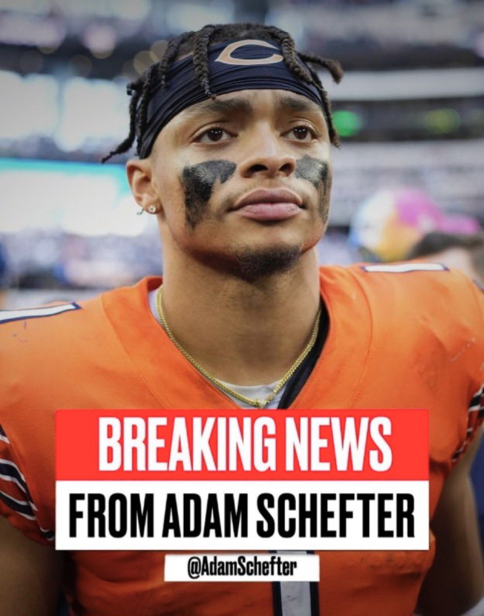 FireEberflose's tweet photo. 🚨🚨BREAKING: The #Bears are reportedly keeping Justin Fields and will look to sell the #1 overall pick. This comes after careful consideration by Ryan Poles and co. about their WB decision ahead of the 2024 NFL Draft. Looks like Fields will be the #Bears QB1 in 2024. https://t.co/TVIa1KhyTU