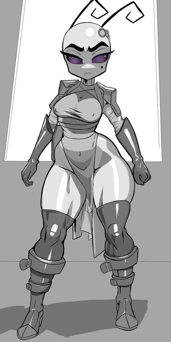 RatherDevious's tweet photo. She was only around for like an episode, but that's all it takes to get my neurons firing.
By - Me
For - A pal
#InvaderZim #NSFW #InvaderTak #Tak #Irken https://t.co/IwShRPekUA