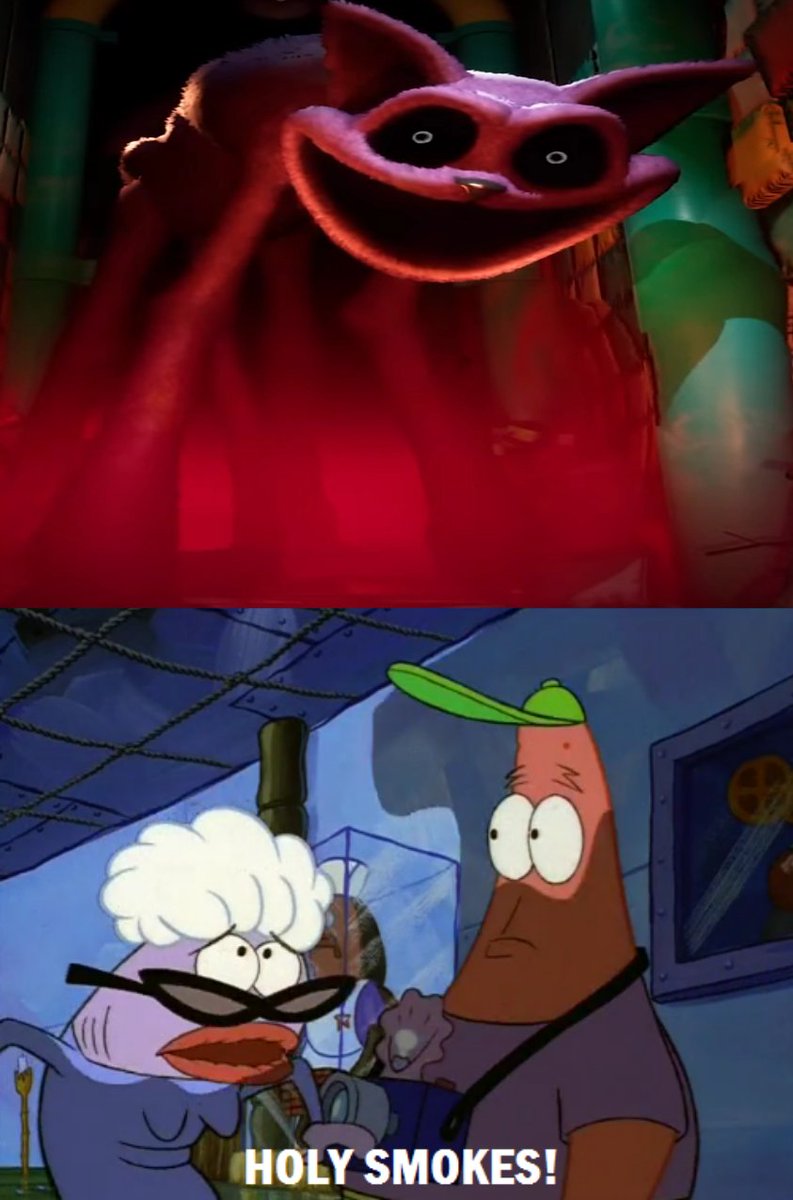 kimorahsmith679's tweet photo. Miss Shell reacts to CatNap
——
🏷 Tags: #poppyplaytime #poppyplaytime3 #poppyplaytimechapter3 #smilingcritters #catnap #nick #nickelodeon #spongebobsquarepants #spongebob #missshell #meme #memes #crossover #crossovers #crossoverau #crossovermeme #crossovermemes #holysmokes https://t.co/GYCYh3s72O