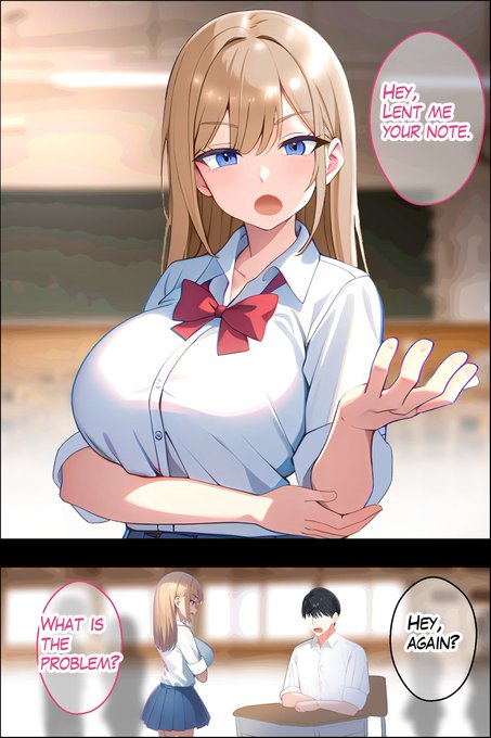 My classmates borrow from me often. 