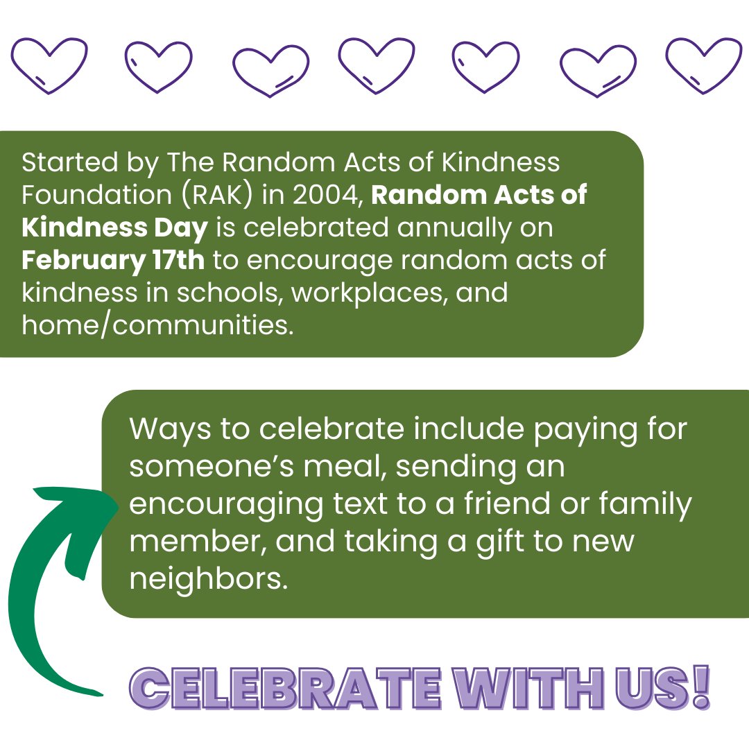 Tomorrow is Random Acts of Kindness Day! Learn more about what you can do to spread a little joy while inspiring others to do the same in this week's Digest!