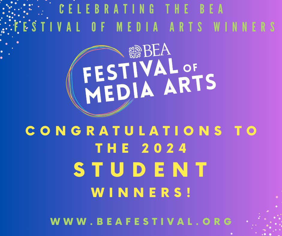 BEAWebTweets's tweet photo. Congratulations to all 334 #BEAfestival student winners! We look forward to celebrating you at #BEAvegas this April. https://t.co/hHN8bVt6MX #Festivalwinner https://t.co/xAaFzzvT30