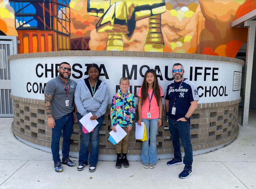 Congratulations to our @CMMSPrincipal Challengers of the Week for demonstrating SOARing behaviors!!!! 6th Grade: Noah Evans nominated by Ms. McCaulley 7th Grade: Datyah Pierre nominated by Ms. Worrall 8th Grade: Amelie De La Rosa nominated by Mr. Magee