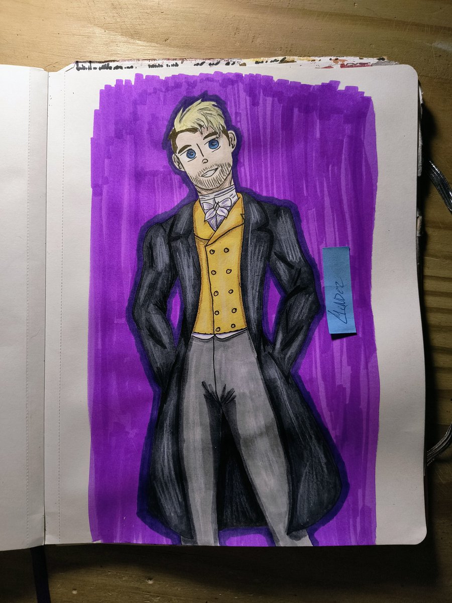 SilverStormTSFJ's tweet photo. I realized I hadn't drawn Zach a few times, so here's one :D https://t.co/6PjHDCnUW4