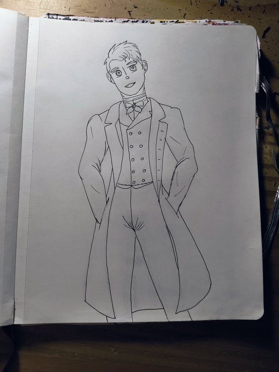 SilverStormTSFJ's tweet photo. I realized I hadn't drawn Zach a few times, so here's one :D https://t.co/6PjHDCnUW4