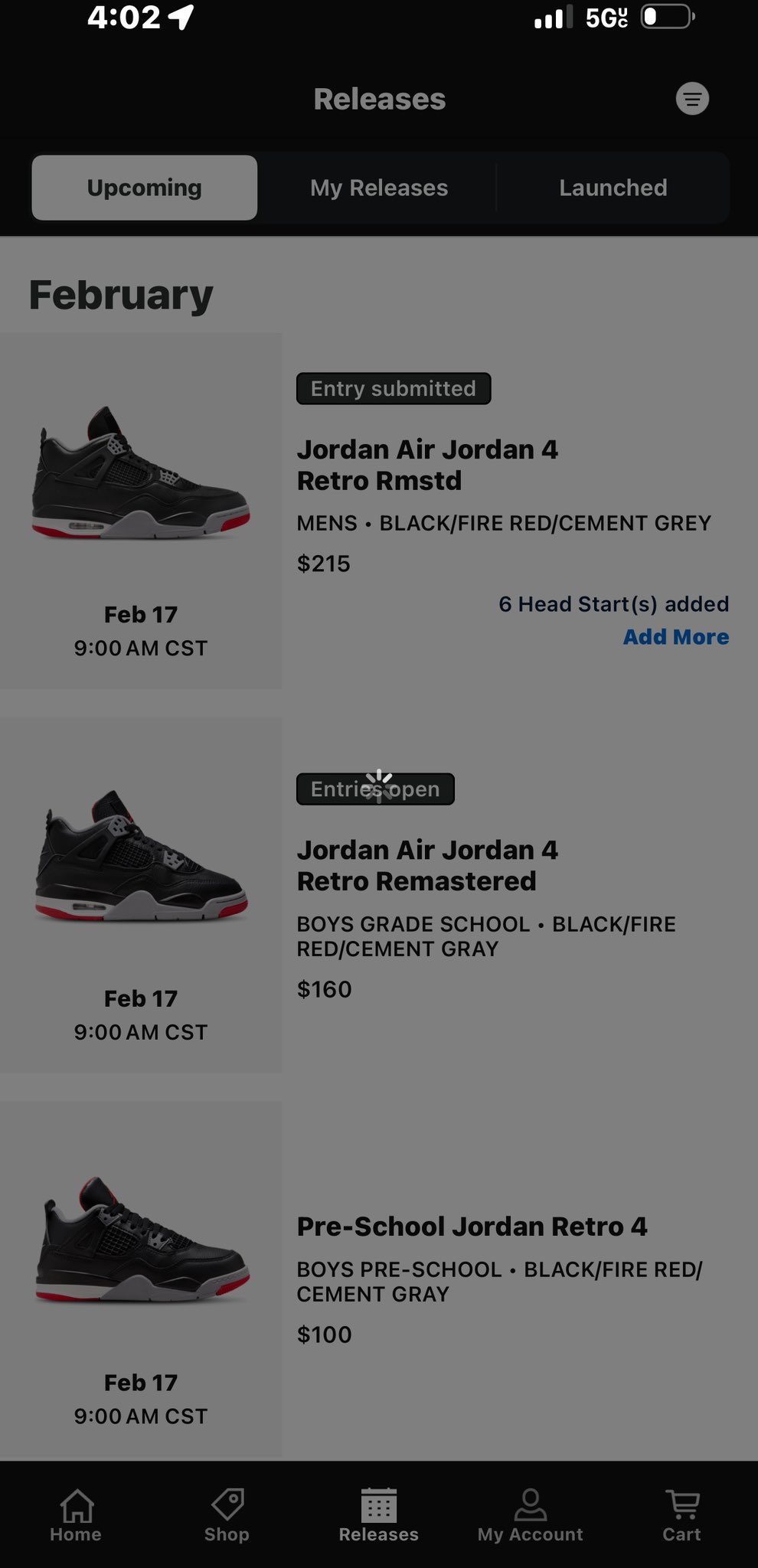 Footlocker bred 4s top