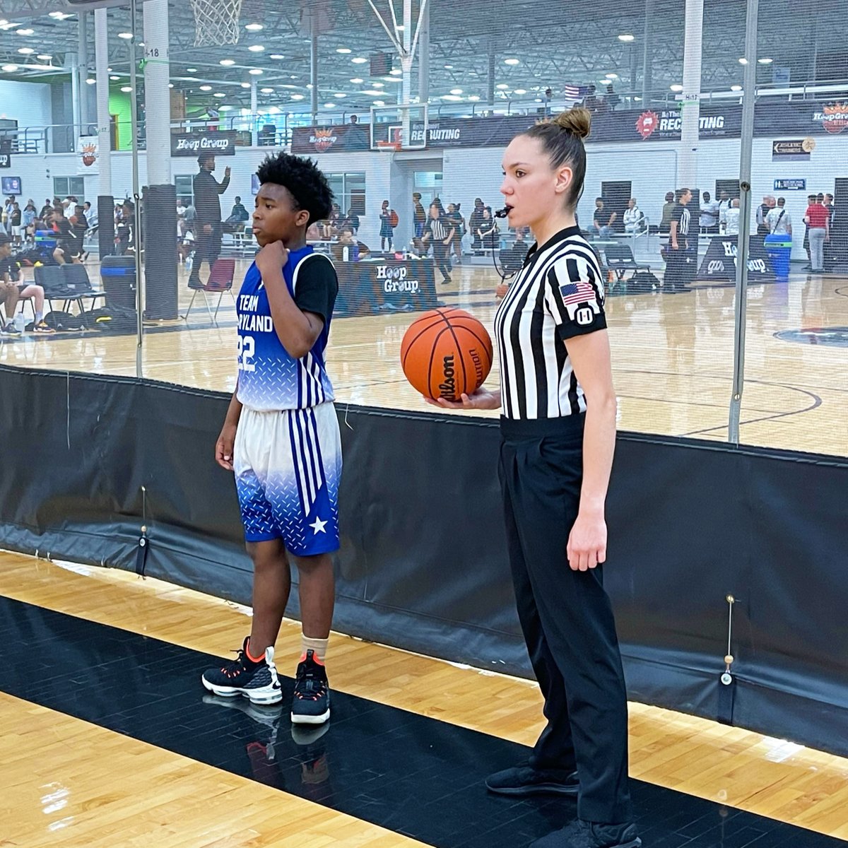We love seeing our officials in action!

#SportsOfficials #Basketball #SportsPhotography #RefereeLife #GameTime #Sportsmanship #SportsMoments #RefereeCommunity #Officiating #RefereePics #officialsarehumantoo #respect