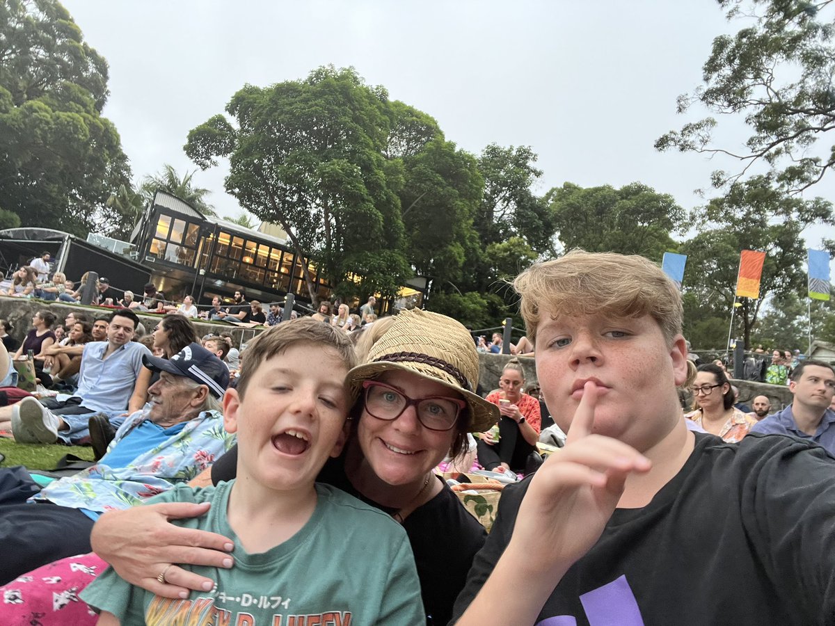 geccibage's tweet photo. There was a HUGE concert in Australia last night. Bet your are there was… @ballparkmusic at Taronga! The boys first gig ever- bloody tops! https://t.co/0uuBO9RkAc