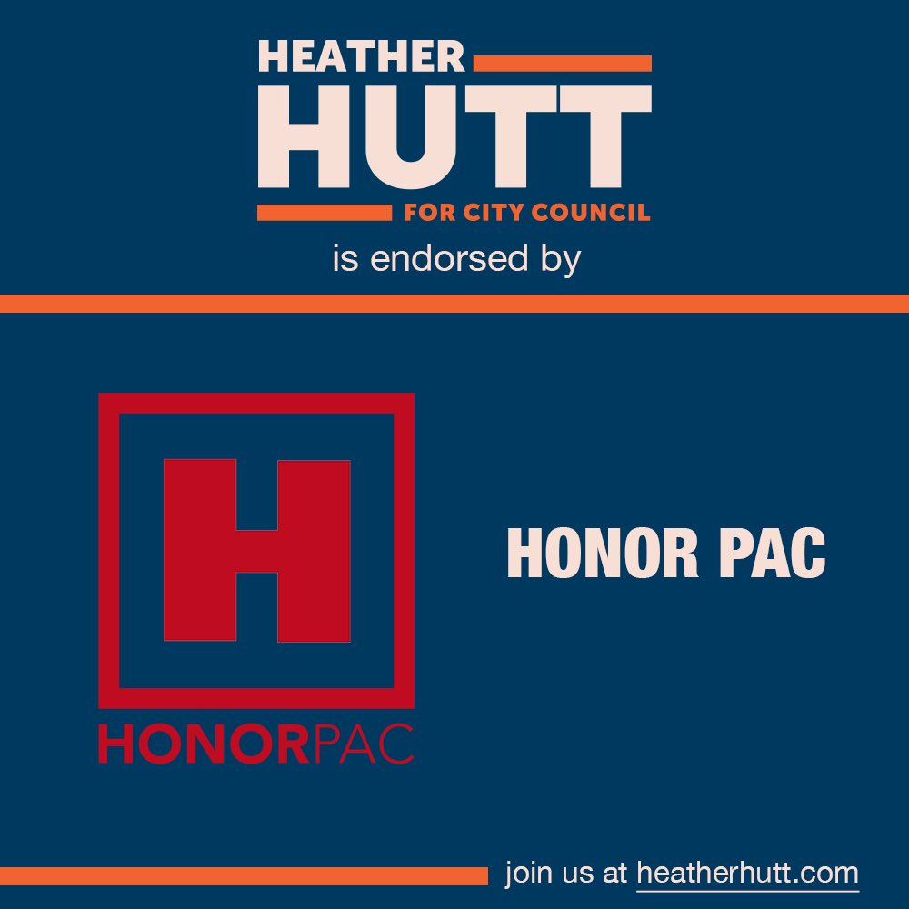 Thank you HONOR PAC for your endorsement!