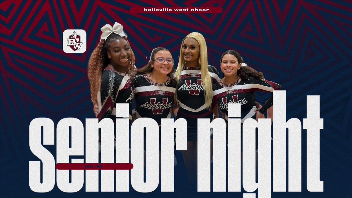📣🏀🎓 SENIOR NIGHT 🎓🏀📣

Congratulations to the Class of 2024 Cheerleaders, who will be on the sidelines for their last home basketball game tonight!

Varsity game tips off at 7:30 pm vs Edwardsville