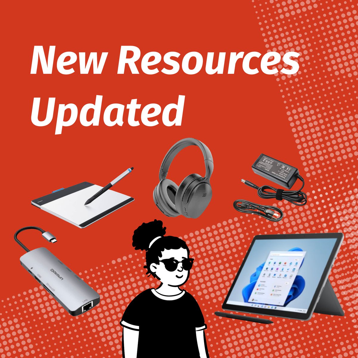 AurariaLibrary's tweet image. 🔌 Need a quick charge? Wireless chargers now at Auraria Library! Also, check out our new 2-week loan Microsoft Surface Go 3 tablets – ideal for all your academic needs! 🖥️ Plus, study rooms open for solo use &amp;amp; exciting updates in our Media Center. #AurariaTech #StudyEasy