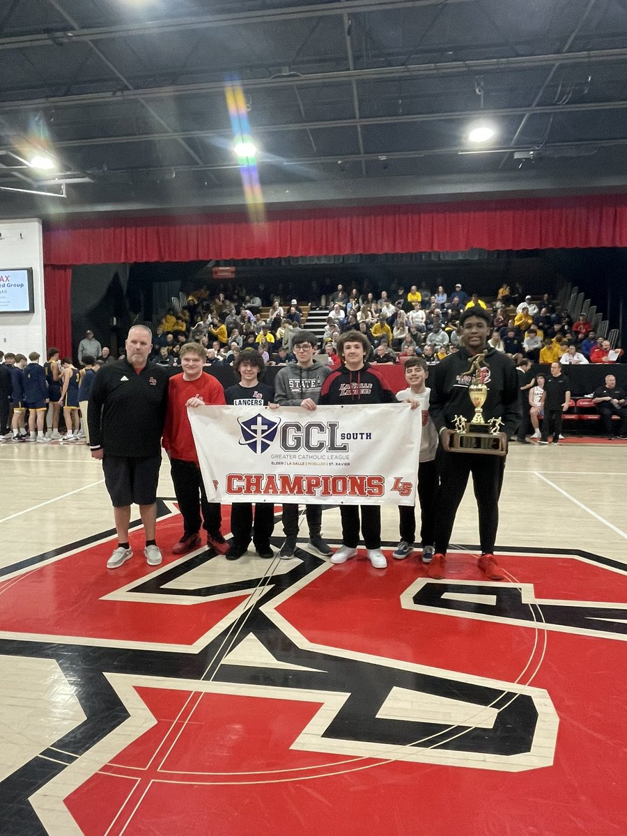 Congratulations to our 2024 GCL-South Champions!! The bowling and wrestling teams did a phenomenal job this season!!
<a href="/LS_LancersBowl/">La Salle Bowling</a> <a href="/LS_LancerWRSTL/">Official La Salle Wrestling Page</a> <a href="/LaSalleAlumni/">La Salle Alumni</a> <a href="/LaSallePride/">La Salle High School</a>