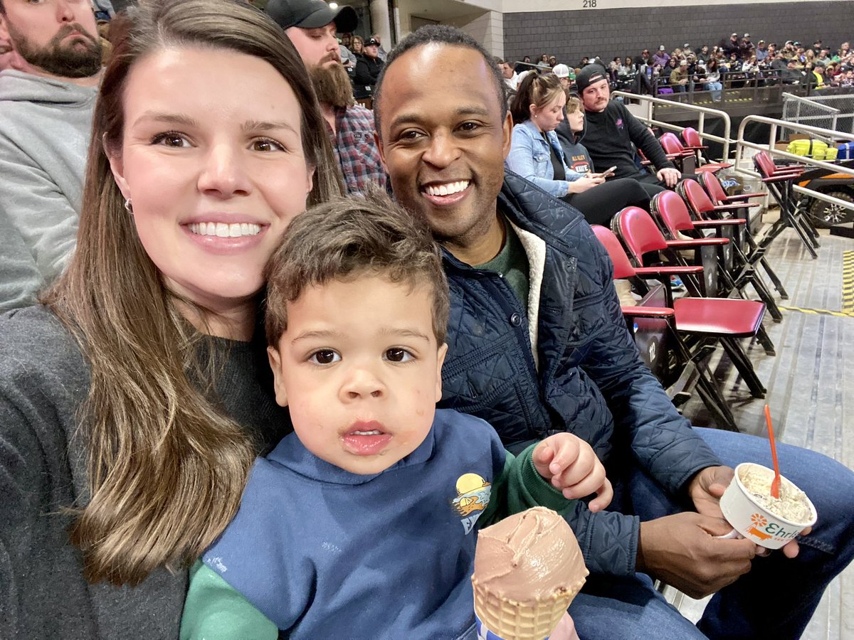 DanielCameronKY's tweet photo. Great times at @KYNFMS! 

Theodore loved seeing all the big equipment and tasty Kentucky Proud products. https://t.co/0aSpi3FA2P