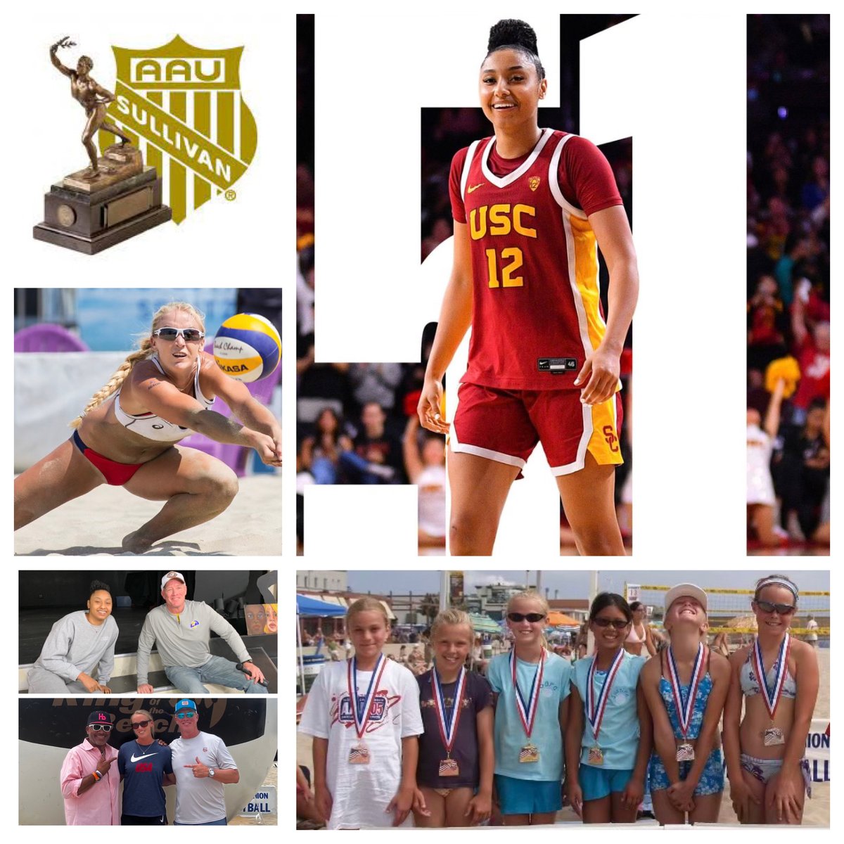 #SSDLNews - Semifinalist voting is now open for the 94th #AAUSullivanAward. #SportsStories favorites #JujuWatkins and #SaraHughes are among the nominees. VOTE NOW at bit.ly/94thsullivanse… - One vote per day, voting concludes on Wednesday, February 21st.