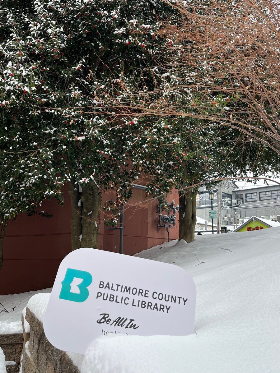bcplinfo's tweet photo. Due to the impending snow, the library is opening at noon tomorrow, February 17.
Don't forget, our digital library is available 24/7: https://t.co/XdfUVx1X4r
#snow #snowday #delayedopening #books #movies #games #freeresources https://t.co/P6Bc4DDkHR