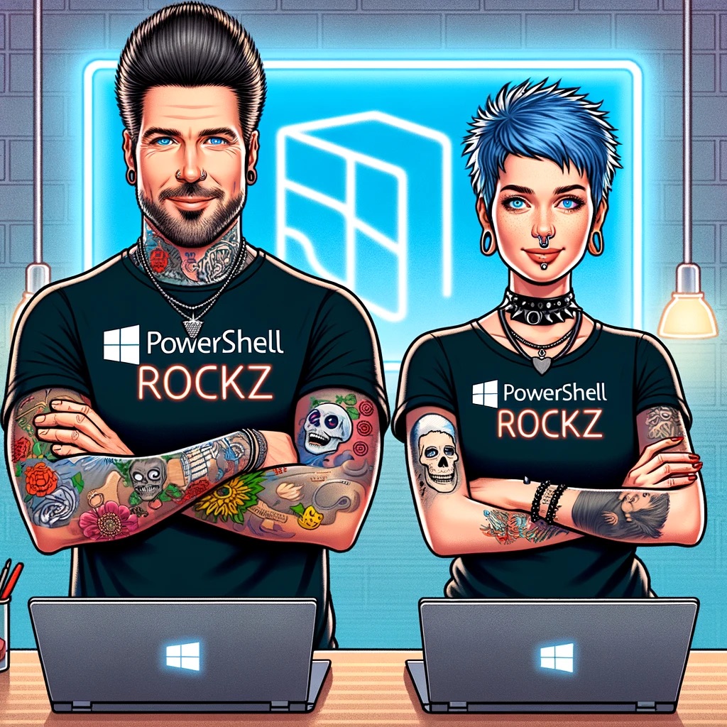 HeikoBrenn's tweet image. 🎸PowerShell Rockz 🎸
#PowerShell #PowerShellRockz