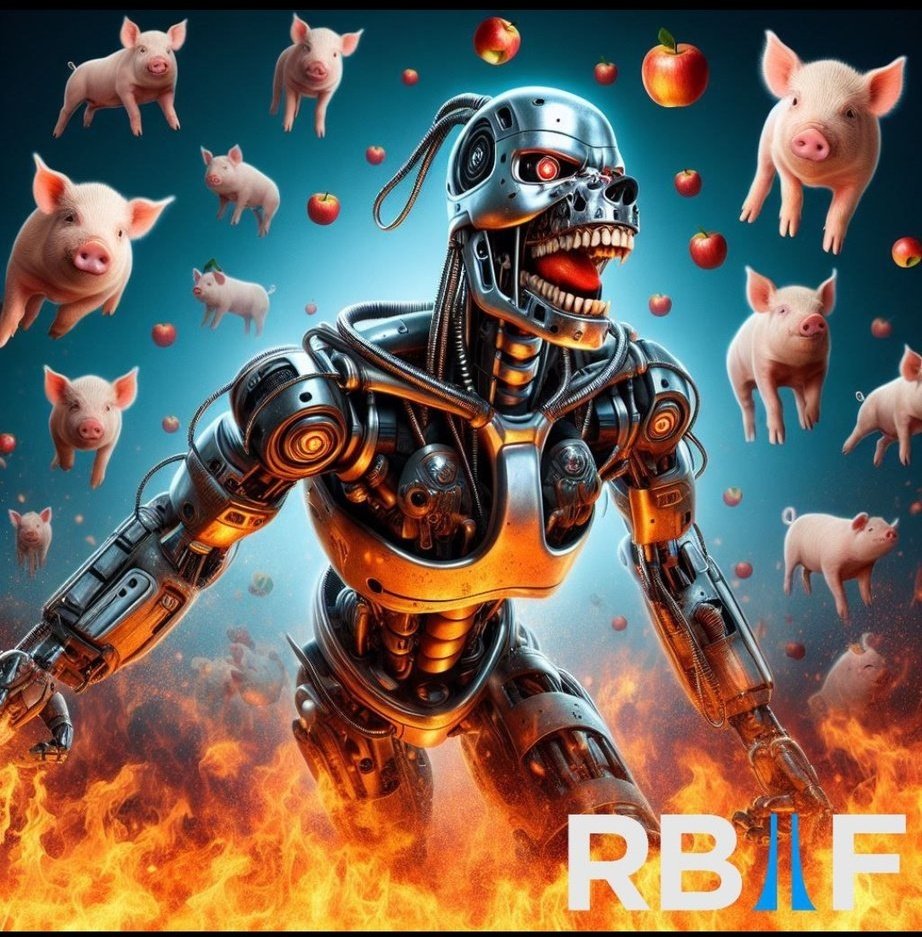 CryptoGirly99's tweet photo. Yammy $pork 🍴🥓🌭

😋😋😋🤣🤣🤣

👉👉👉 $RBIF #RoboInu

#memecoin #meme #fun #crypto #web3 #fintech #altcoin #DeFi #shib #floki #pepe #GROK #bullrun #100x #1000x #CRYPTONEWS #OneBillionMC #Million #billion #bitcoin #pork #PORKONBINANCE https://t.co/v66PDcWzHz