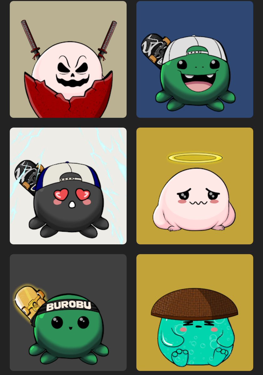 socalmonster_'s tweet image. free mint for @KurabuWorld holder 🫡🔥 golden skate board to go with my pfp 

#Burobu