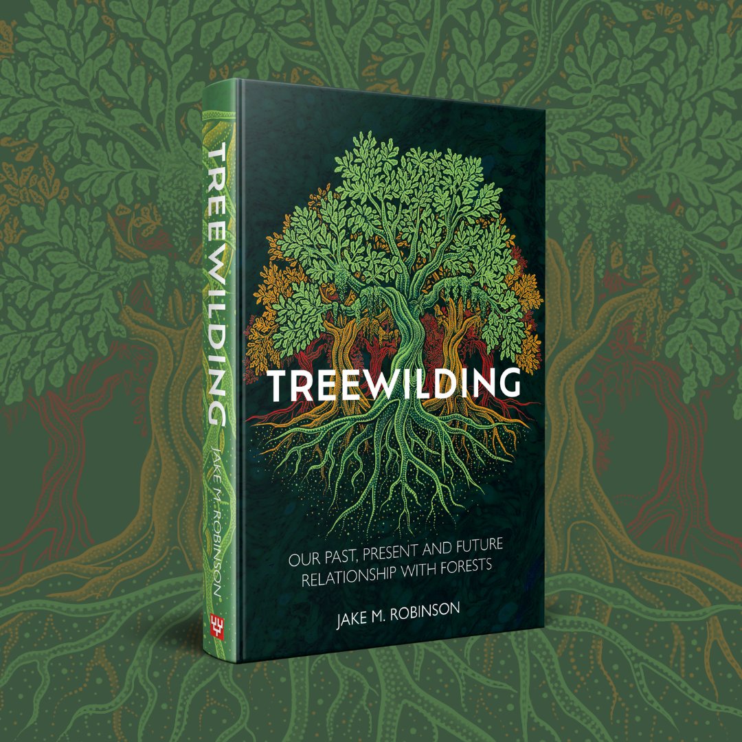 🌳Can't wait to share this with the world!🌳 My new book TREEWILDING: Our Past, Present & Future Relationship with Forests. Out in Aug, preorder: pelagicpublishing.com/products/treew… 'We must see the woods (complex social and ecological systems) for the wood (timber).' Description below.