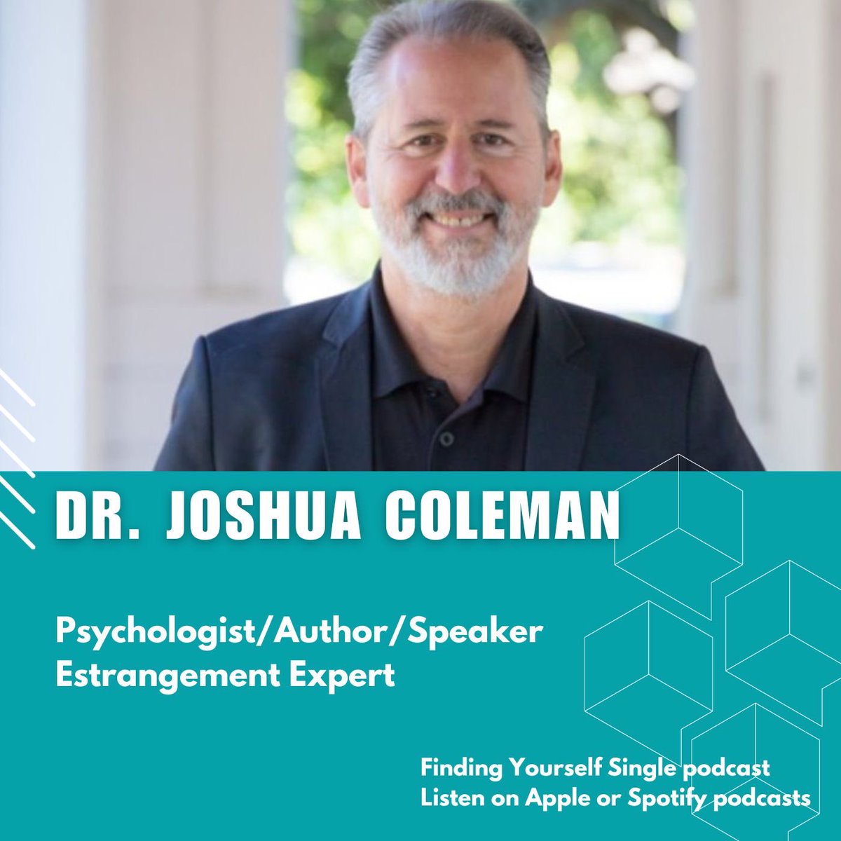 LISTEN: <a href="/drjcoleman/">Coleman Joshua PHD</a> joins us to discuss #estrangement &amp; #ParentalAlienation. He’s written four books and he offers incredibly helpful insight in this conversation on the <a href="/FindYourselfSng/">Finding Yourself Single Podcast</a> #podcast.

podcasts.apple.com/us/podcast/fin… 

#divorce #parenting #familylaw