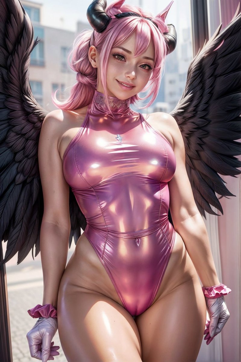 JosBinar's tweet photo. #CuteDemonChallenge by @ShadowAIArt
#WaifuCreator #AIイラスト #AI美女 #AI美少女 #AIgirl #AIArtwork #AiArtSociety #AIArtistCommunity #aigeneratedart #beautifulgirl #aiwaifus https://t.co/QHL4yRwv94