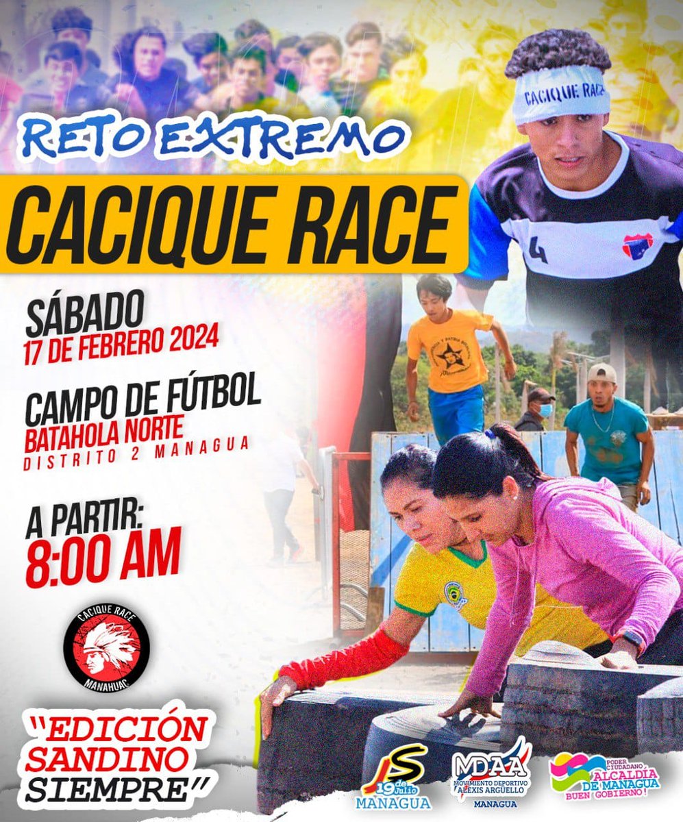 #CaciqueRetoExtremo #PLOMO19