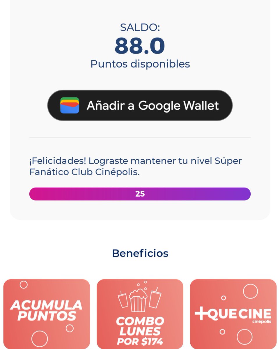 eezunigac's tweet photo. @AyudaCinepolis buenas tardes, el conteo de mis visitas va así, no se actualizó a cero cuando inició el año, debería tener dos visitas https://t.co/JcHathT0BE