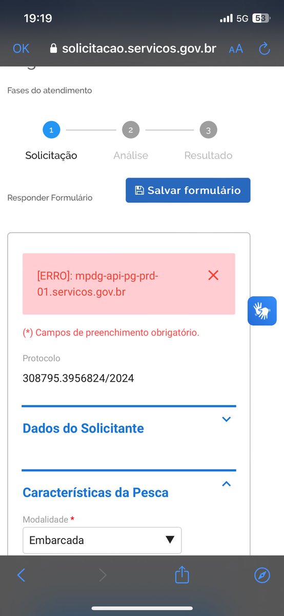 Lord_Viper's tweet photo. @DigitalGovBr Olá pessoal, podem ajudar com o erro? 

A saber, a plataforma funciona muito bem, foi uma grande sacada, problemas sempre vão acontecer, mas com certeza, vão ser superados! https://t.co/rZg5h5c3FA