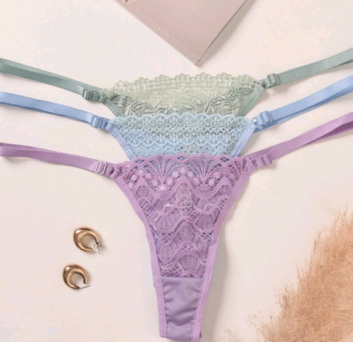 Shopp331's tweet photo. Confira Kit com 3 Calcinhas Fio Dental Duplo em Renda e Microfibra Alças Reguláveis String Revenda Lingerie Feminina Moda Intima  

✅https://t.co/UxyBgKQQdp https://t.co/IYmOWqHDee