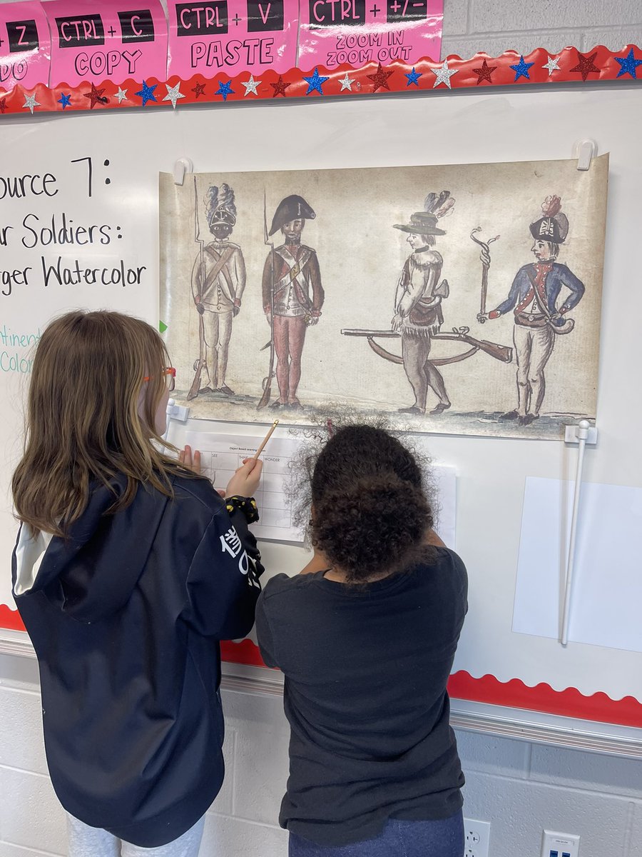 MStoneGES's tweet photo. Learning about the Continental Army through inquiry today with some replica artifacts from the. American Revolution Institute. I paired it with some object based learning strategies from a @KEDC_HERO session! It was a great day full of engaged learning! https://t.co/aoyumX4rA5