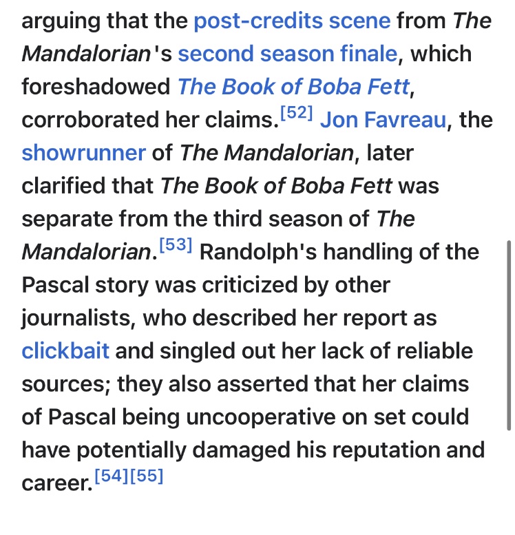 NatReyes96's tweet photo. Remembering how Grace Randolph has been wrong so many times and spawned so many fake rumors that there’s a Wikipedia section about it. #GraceRandolph #WildStuff #PeakCringe https://t.co/3XzZxfc1Zw