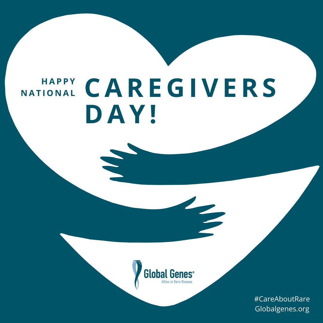 Today is National Caregiver's Day. As a caregiver, you are one of millions caring for a loved one in the U.S., but being one of millions, means there is a whole community ready to support you! Access caregiver resources: 
go.globalgenes.org/Caregiver
#Caregiver #CareAboutRare